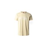 The North Face M S/S Woodcut Dome Tee - Gelb - Kurzärmeliges T-shirt