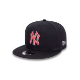 New Era New York Yankees MLB Outline Navy 9FIFTY Adjustable Cap - Grau - Mütze