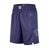 Jordan NBA Dri-FIT Charlotte Hornets Statement Edition Swingman Shorts - Violett - Kurze Hose