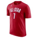 Jordan NBA All-Star Kevin Durant Tee Gym Red - Rot - Kurzärmeliges T-shirt