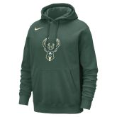 Nike NBA Milwaukee Bucks Club Pullover Hoodie Fir - Grün - Hoodie