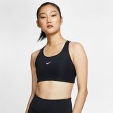 Nike Dri-FIT Swoosh Women's Medium-Support 1-Piece Pad Sports Bra - Schwarz - Bra