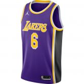 Jordan Lebron James La Lakers Statement Edition 2020 Swingman Jersey - Violett - Jersey