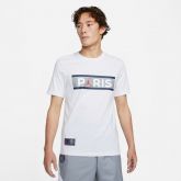Jordan Paris Saint-Germain Tee - Weiß - Kurzärmeliges T-shirt