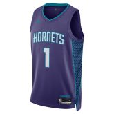 Jordan Dri-FIT NBA Charlotte Hornets Statement Edition 2022 Swingman Jersey - Violett - Jersey