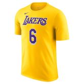 Nike NBA Los Angeles Lakers Tee - Gelb - Kurzärmeliges T-shirt
