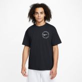 Nike Swoosh Basketball Tee Black - Schwarz - Kurzärmeliges T-shirt