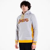 Mitchell & Ness Premium Fleece Los Angeles Lakers - Grau - Hoodie