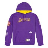 Mitchell & Ness NBA LA Lakers Team Origins Fleece Purple - Violett - Hoodie