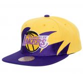 Mitchell & Ness NBA Sharktooth Snapback HWC Los Angeles Lakers - Gelb - Kappe