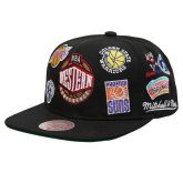 Mitchell & Ness All Star Western Conference Deadstock Hwc Snapback - Schwarz - Kappe