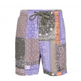 Karl Kani Small Signature Paisley Resort Shorts Multicolor - Multi-color - Kurze Hose