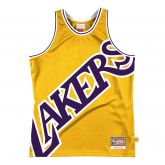 Mitchell & Ness Blown Out Fashion Jersey Los Angeles Lakers Light Gold - Gelb - Jersey