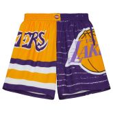 Mitchell & Ness NBA LA Lakers Jumbotron 3.0 Shorts - Gelb - Kurze Hose