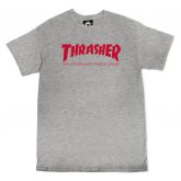 Thrasher Skate Mag T-Shirt Grey - Grau - Kurzärmeliges T-shirt