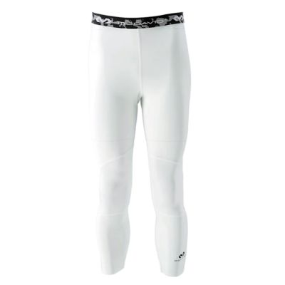 McDavid Compression 3/4 Tight With Dual Layer Knee Support White - Weiß - Hose