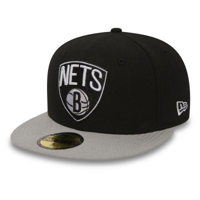 NEW ERA 59FIFTY NBA Basic Brooklyn Nets Black - Schwarz - Kappe