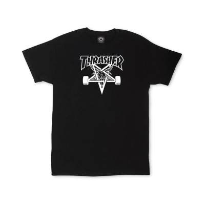 Thrasher Skate Mag Skategoat Short Sleeve Tee Black - Schwarz - Kurzärmeliges T-shirt