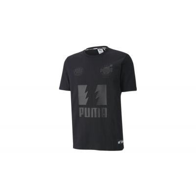 Puma x The Hundreds Men's Tee - Schwarz - Kurzärmeliges T-shirt