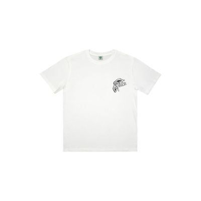 The Dudes mothell - Weiß - Kurzärmeliges T-shirt