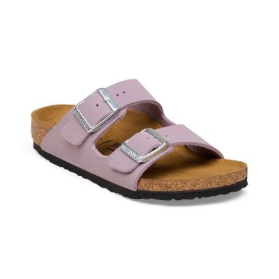 Birkenstock Arizona Birkibuc Narrow Fit Faded Purple - Violett - Sandalen Birkenstock Arizona Birkibuc Narrow Fit Faded Purple - Violett - Sandalen
