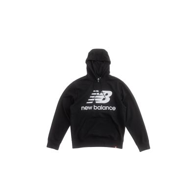 New Balance Essentials Pullover Hoodie - Schwarz - Hoodie New Balance Essentials Pullover Hoodie - Schwarz - Hoodie