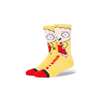 Stance Stewie Crew Sock - Gelb - Socken