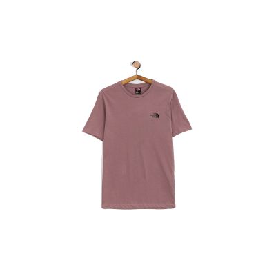 The North Face M S/S Simple Dome Tee - Rosa - Kurzärmeliges T-shirt