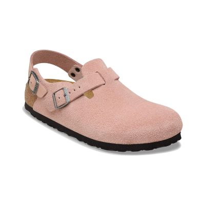 Birkenstock Tokio Suede Leather Regular Fit Pink Clay - Rosa - Sandalen Birkenstock Tokio Suede Leather Regular Fit Pink Clay - Rosa - Sandalen
