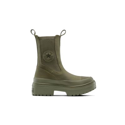Converse Chuck Taylor All Star Lugged Heel Chelsea Boot Mono Suede - Grün - Turnschuhe Converse Chuck Taylor All Star Lugged Heel Chelsea Boot Mono Suede - Grün - Turnschuhe