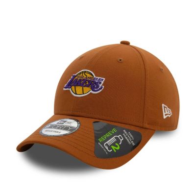 New Era 940 NBA Repreve Mini Logo 9forty Los Angeles Lakers - Braun - Kappe