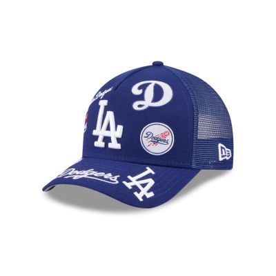 NEW ERA 940MC Af trucker MLB All over LOSD - Blau - Kappe NEW ERA 940MC Af trucker MLB All over LOSD - Blau - Kappe