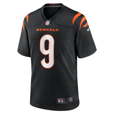 Nike Game Jersey Home Cincinnati Bengals Joe Burrow - Schwarz - Jersey Nike Game Jersey Home Cincinnati Bengals Joe Burrow - Schwarz - Jersey