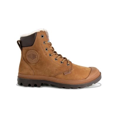 Palladium Pampa Sport Cuff Waterproof Shearling - Braun - Turnschuhe Palladium Pampa Sport Cuff Waterproof Shearling - Braun - Turnschuhe