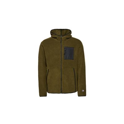 Champion Hooded Full Zip Top - Grün - Hoodie