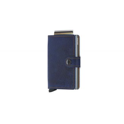 Secrid Miniwallet Indigo 5-Titanium - Blau - Accessories
