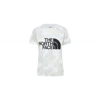 The North Face W Grap Play Hard slim S/S - Weiß - Kurzärmeliges T-shirt