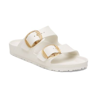 Birkenstock Arizona Big Buckle EVA Narrow Fit Offwhite - Braun - Sandalen Birkenstock Arizona Big Buckle EVA Narrow Fit Offwhite - Braun - Sandalen