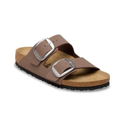 Birkenstock Arizona Big Buckle Birkibuc Narrow Fit Mocca - Braun - Sandalen Birkenstock Arizona Big Buckle Birkibuc Narrow Fit Mocca - Braun - Sandalen