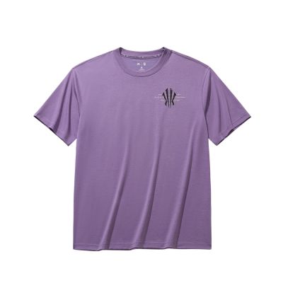 Anta KAI Provision T-Shirt - Violett - Kurzärmeliges T-shirt Anta KAI Provision T-Shirt - Violett - Kurzärmeliges T-shirt