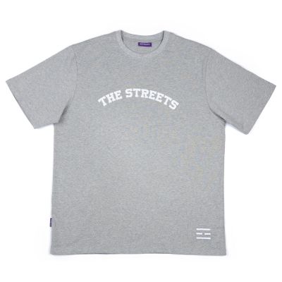 The Streets Grey Tee - Grau - Kurzärmeliges T-shirt
