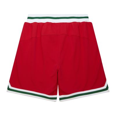 Mitchell & Ness NBA Milwaukee Bucks 2014 Alternate Shorts - Rot - Kurze Hose