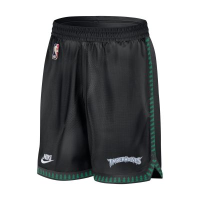 Nike Dri-FIT NBA Minnesota Timberwolves DNA 2025/26 Hardwood Classics 8" Shorts - Schwarz - Jersey