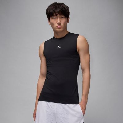 Jordan Sport Dri-FIT Sleeveless Base Layer Tank Black - Schwarz - Kompressionsshirt Jordan Sport Dri-FIT Sleeveless Base Layer Tank Black - Schwarz - Kompressionsshirt