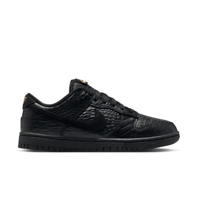 Nike Dunk Low "Black Croc Skin" Wmns - Schwarz - Turnschuhe