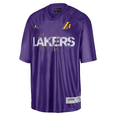 Jordan Dri-FIT MVP Los Angeles Lakers Tee Field Purple - Violett - Kurzärmeliges T-shirt Jordan Dri-FIT MVP Los Angeles Lakers Tee Field Purple - Violett - Kurzärmeliges T-shirt