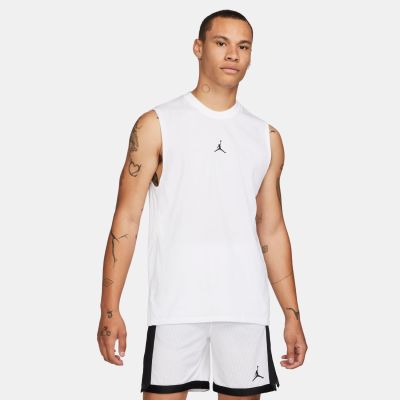 Jordan Dri-FIT Sport Tank Top White - Weiß - Kurzärmeliges T-shirt