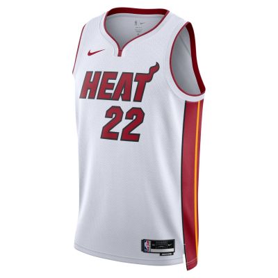Nike NBA Dri-FIT Miami Heat Association Edition 2022/23 Swingman Jersey - Weiß - Jersey