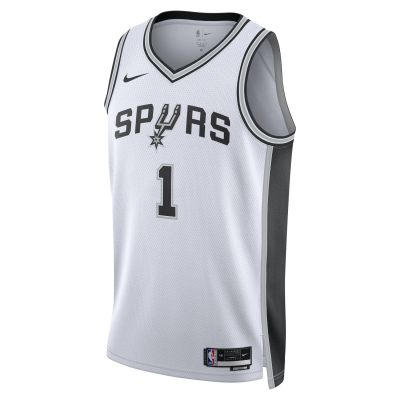 Nike NBA Dri-FIT San Antonio Spurs Association Edition 2022/23 Swingman Jersey - Weiß - Jersey