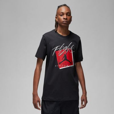 Jordan Graphic Tee Black - Schwarz - Kurzärmeliges T-shirt